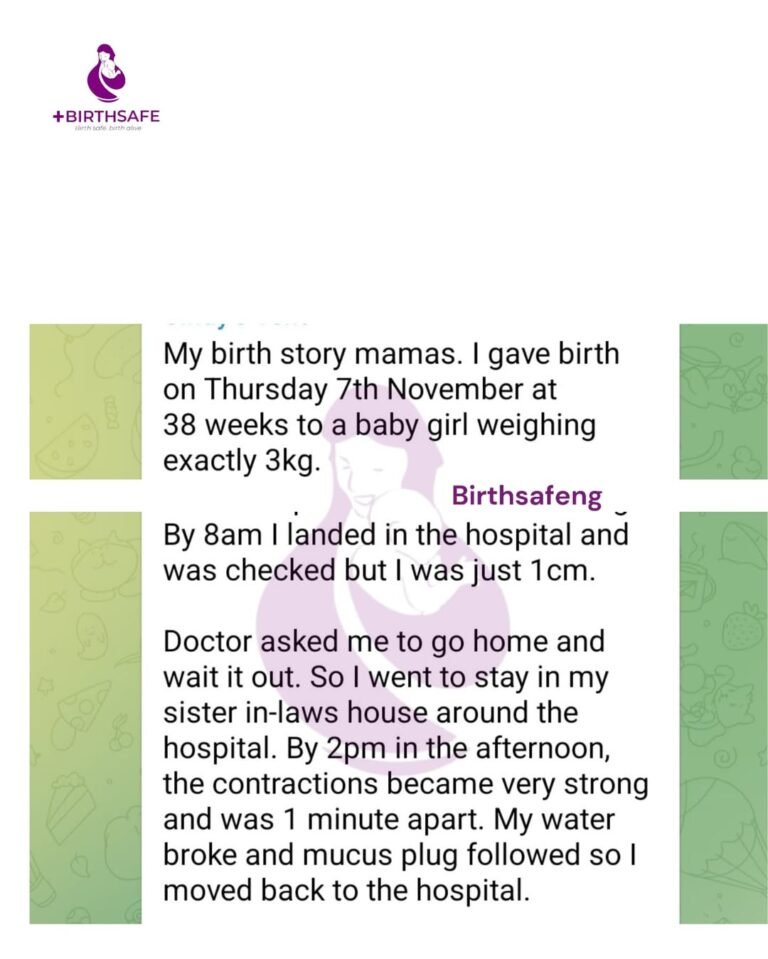 "BirthSafe gave me knowledge and confidence. My pregnancy journey was smooth because I knew what to do."  - GratefulMama