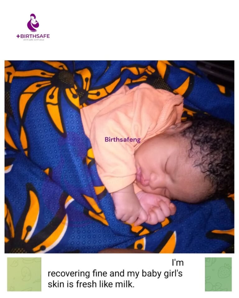 "The best Christmas gift was having my healthy baby after years of trying. Thank you BirthSafe!"  - Grateful Mama