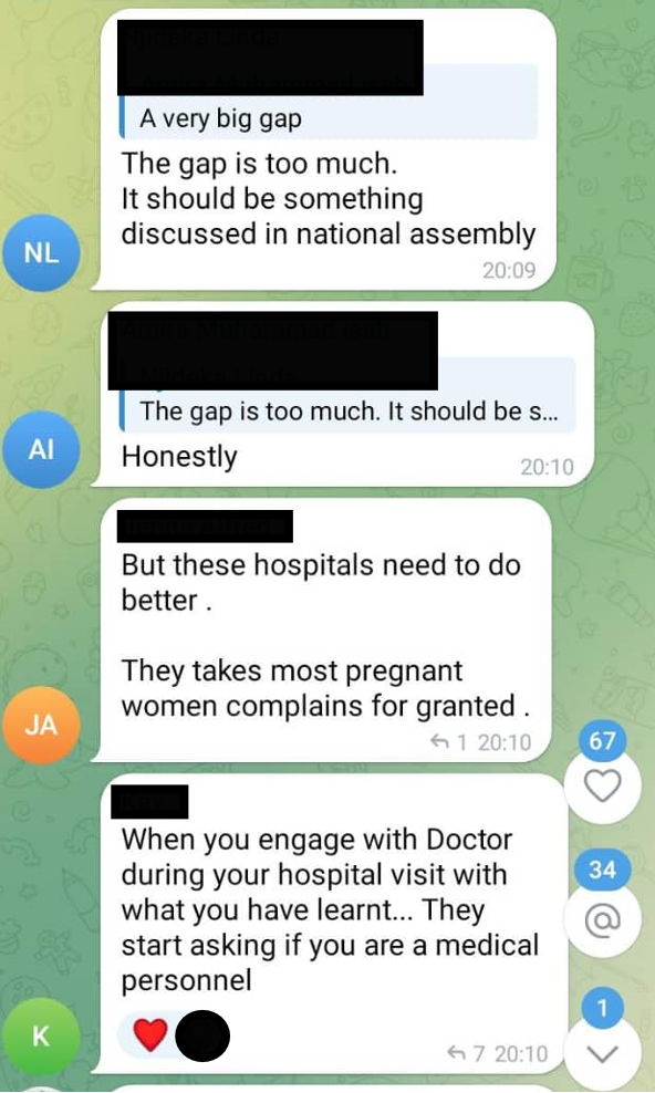 pregnancy safeguarding program testimonial