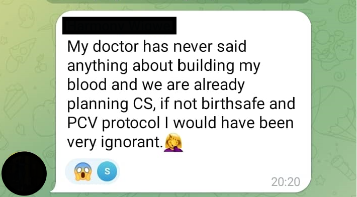 pregnancy safeguarding program testimonial